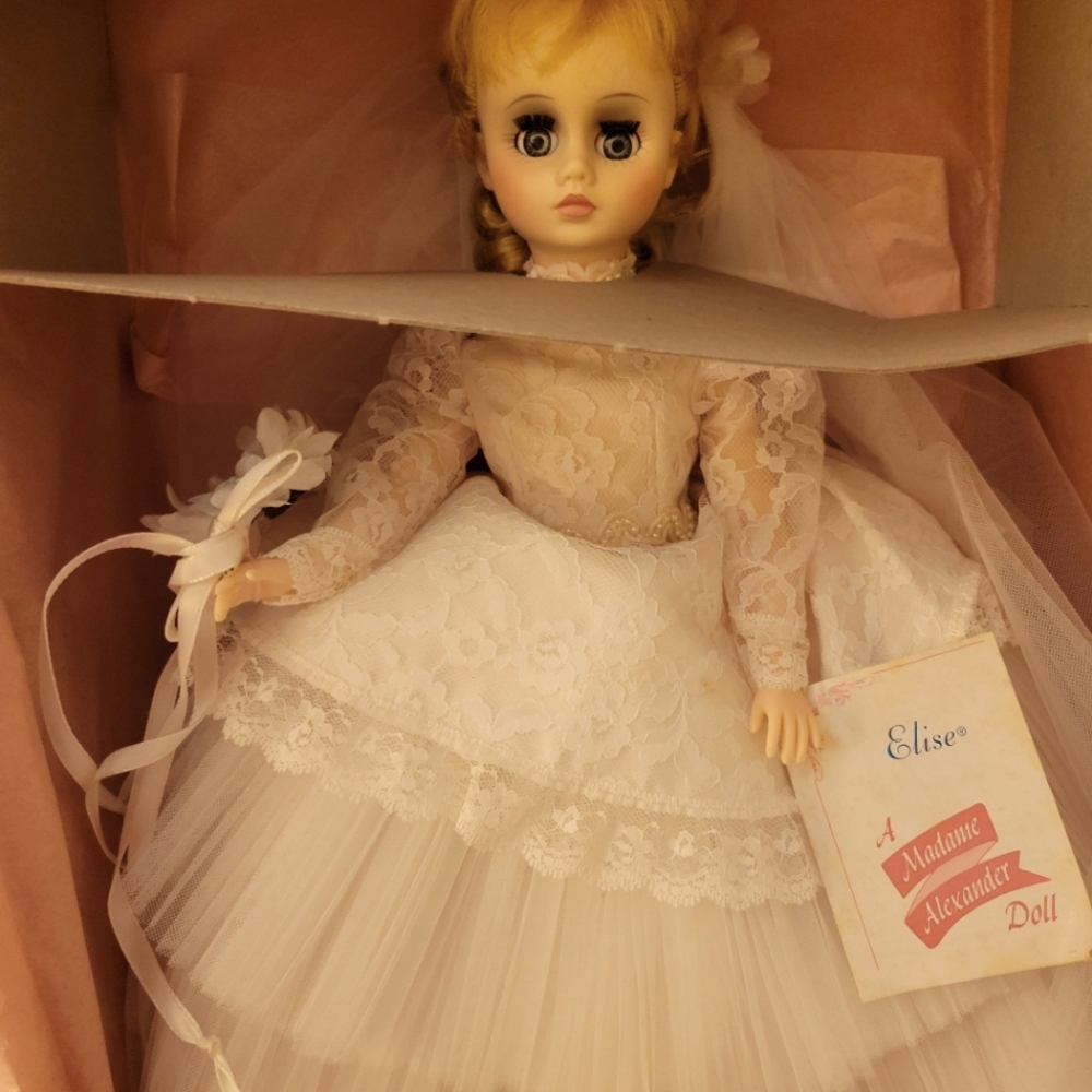 Alexander vintage antique bride doll